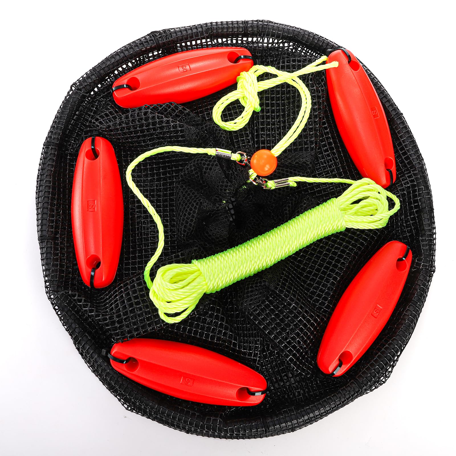 Snapklik.com : ZENFUN Extra Large Floating Fish Basket For Live Caught Fish