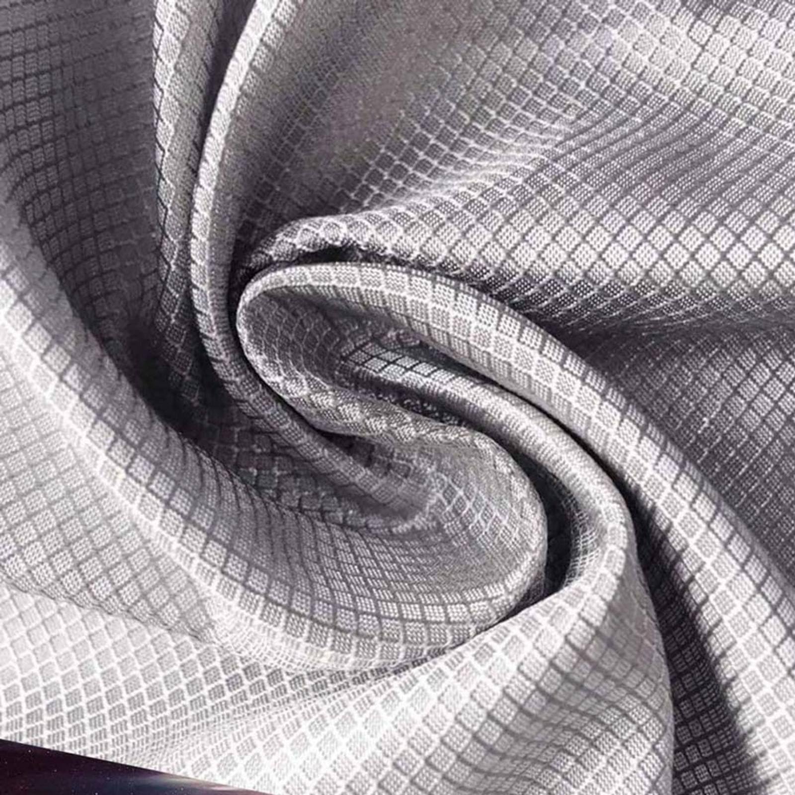 Faraday Fabric, EMF Protection Fabric Blocks RF Signals Faraday Cloth Military Grade Fabric Blocks RF Signals, Bluetooth, WiFi, Signal Blocker,silver-3x1.1m