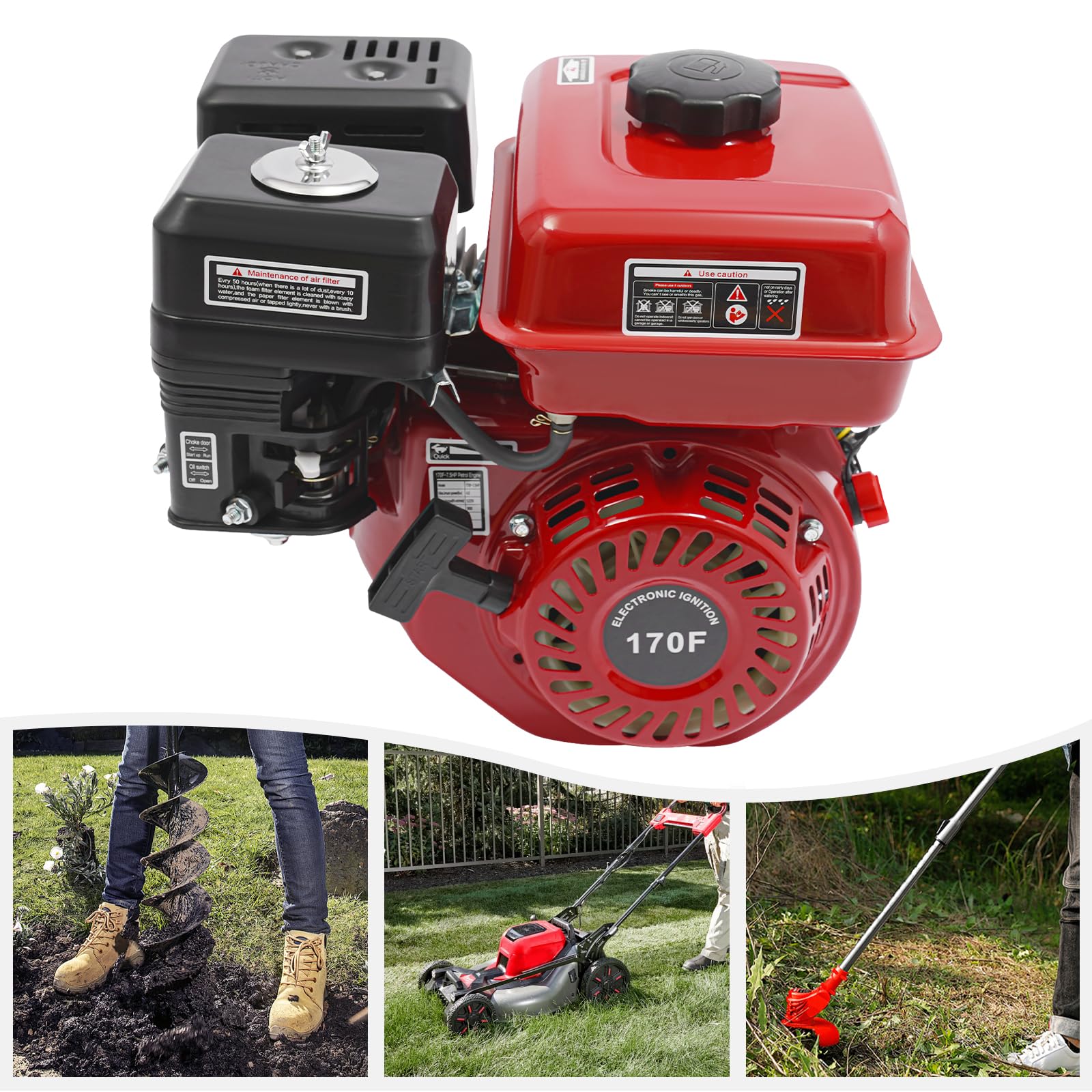 Motore a benzina a 4 tempi, generatore di corrente da 7,5 CV, motore da 250 cc, motore Go Kart per generatore, pompa dell'acqua e tosaerba