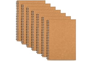 LABUK Blank Spiral Notebook: Capture Creativity