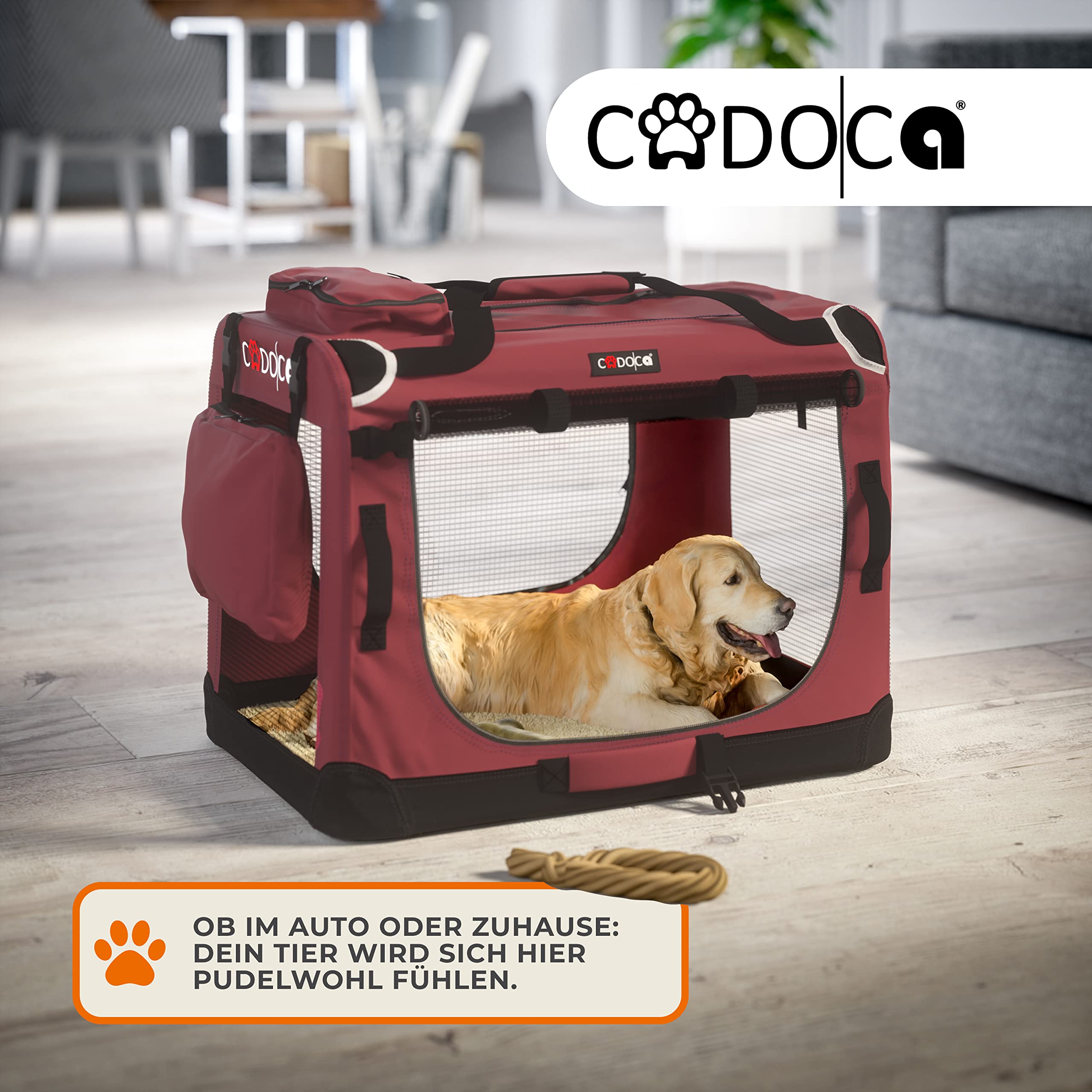 CADOCA® Hundebox L Faltbar - Image 2