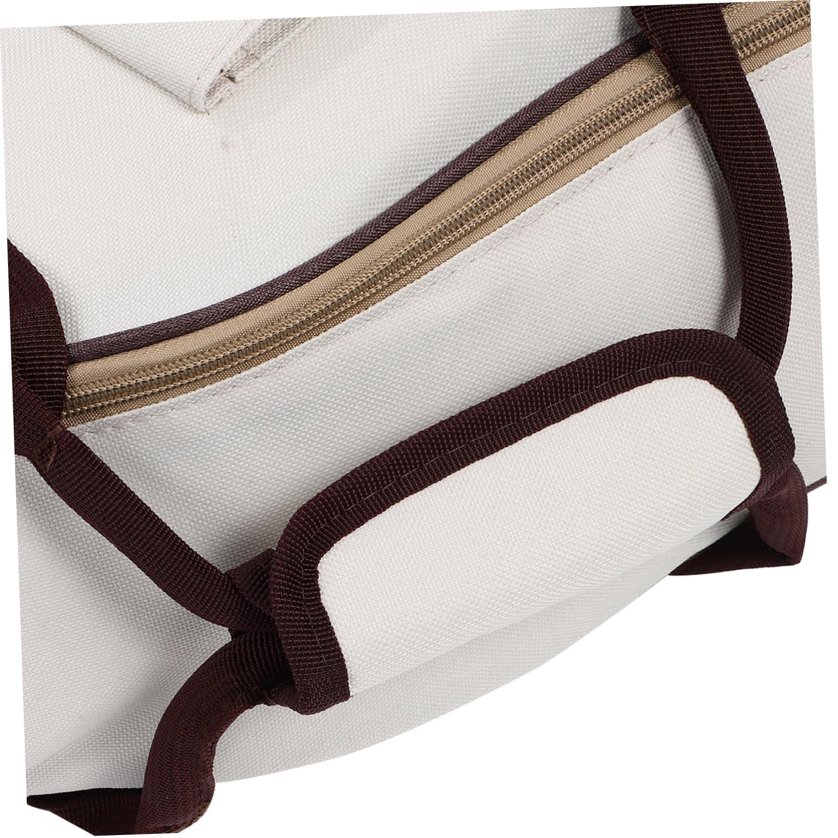 Borsa per Chitarra Classica 40/41 Pollici Oxford Beige Imbottita | Capacità Ampia, Protezione dagli Urti, Design Versatile, Custodia per Strumenti Musicali