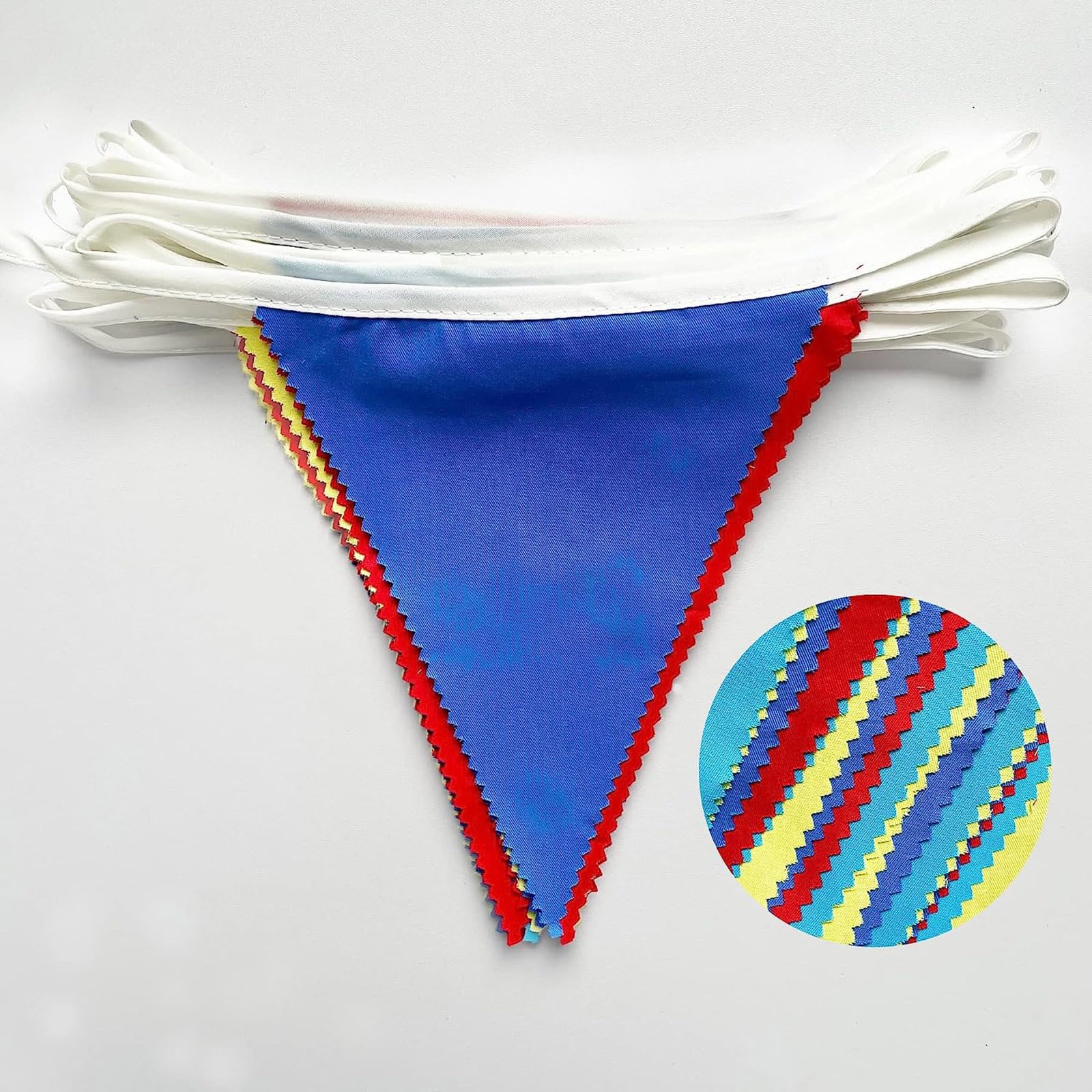 Blauwe en Citroen Feestdecoraties - 3 stuks
