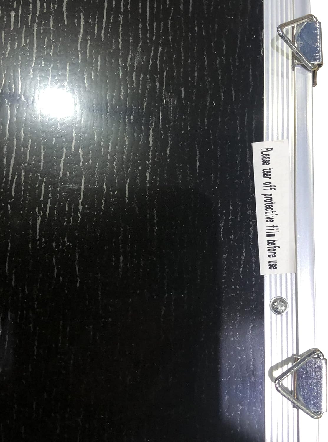 FixtureDisplays® 21x29" Cork Bulletin Board Alluminum Frame Message Wall Black Back Memo 12011