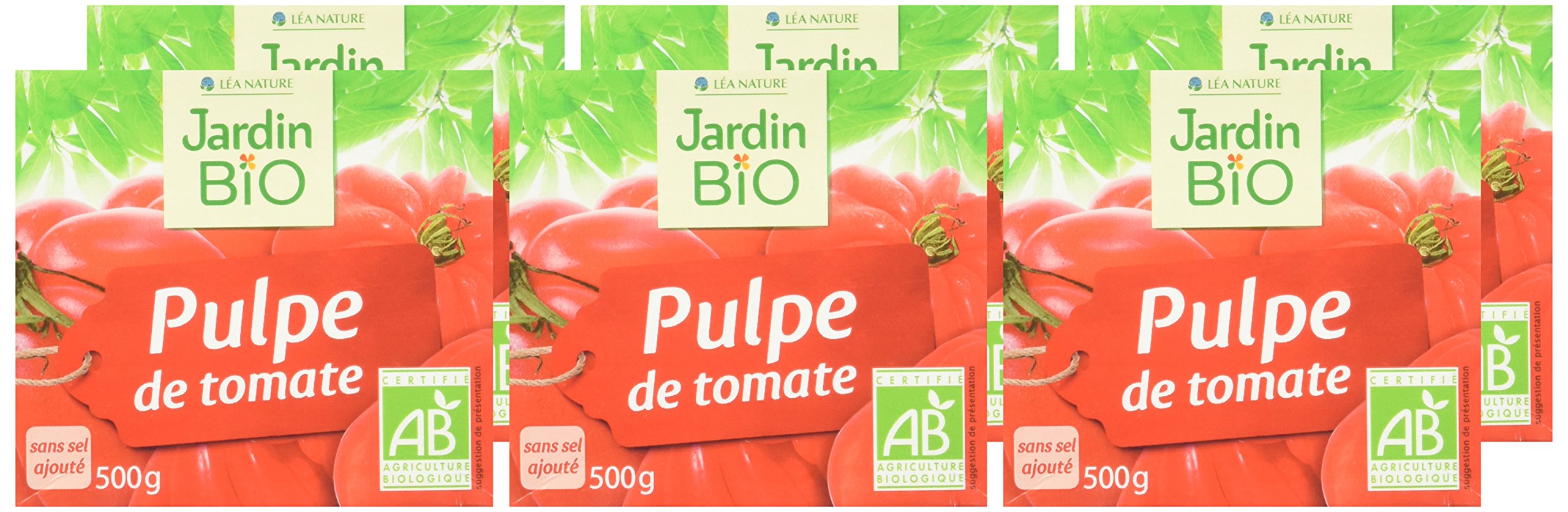 Jardin BIO étic - Pulpe de Tomate sans sel ajouté 500g