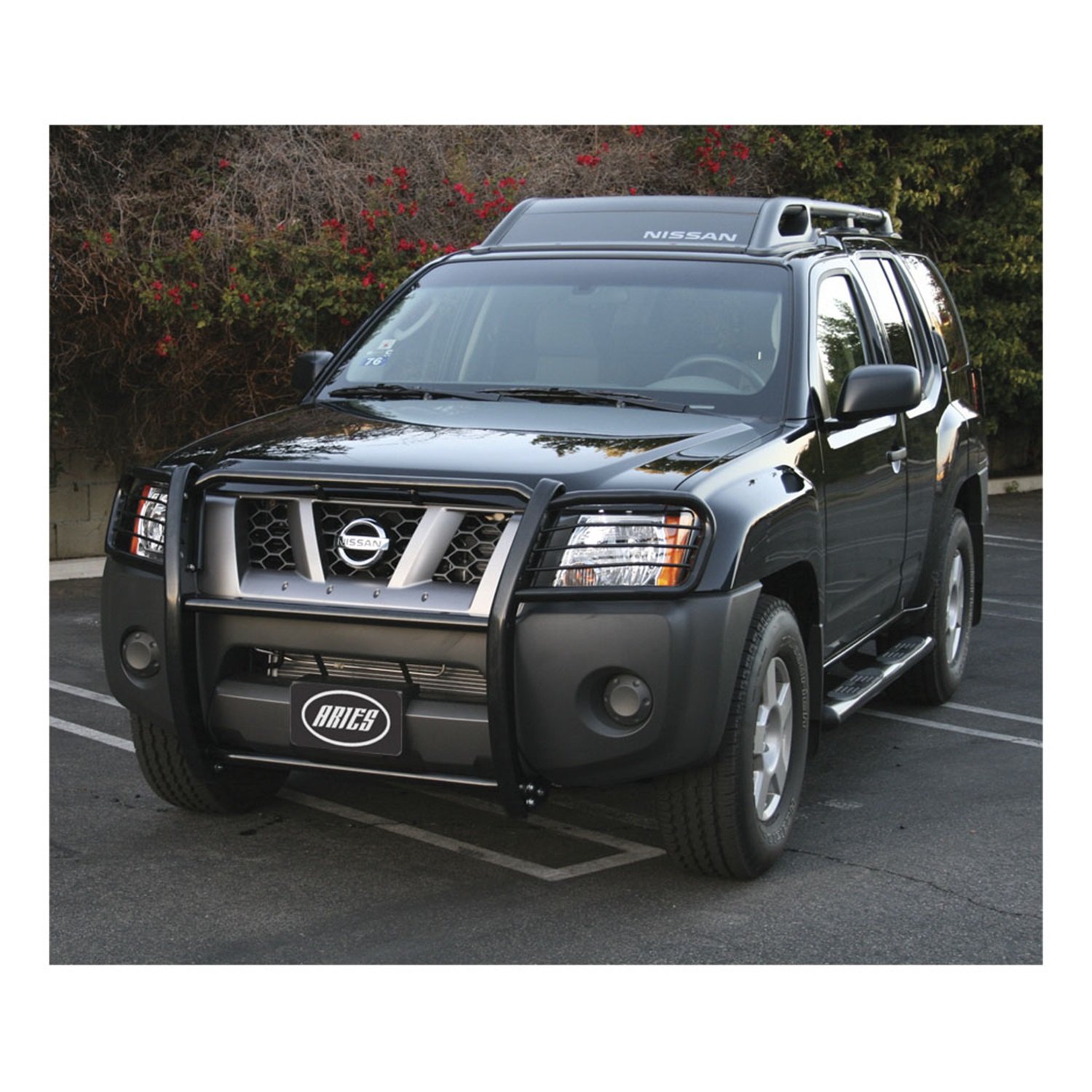 Amazon.com: ARIES 9048 1-1/2-Inch Black Steel Grille Guard, No