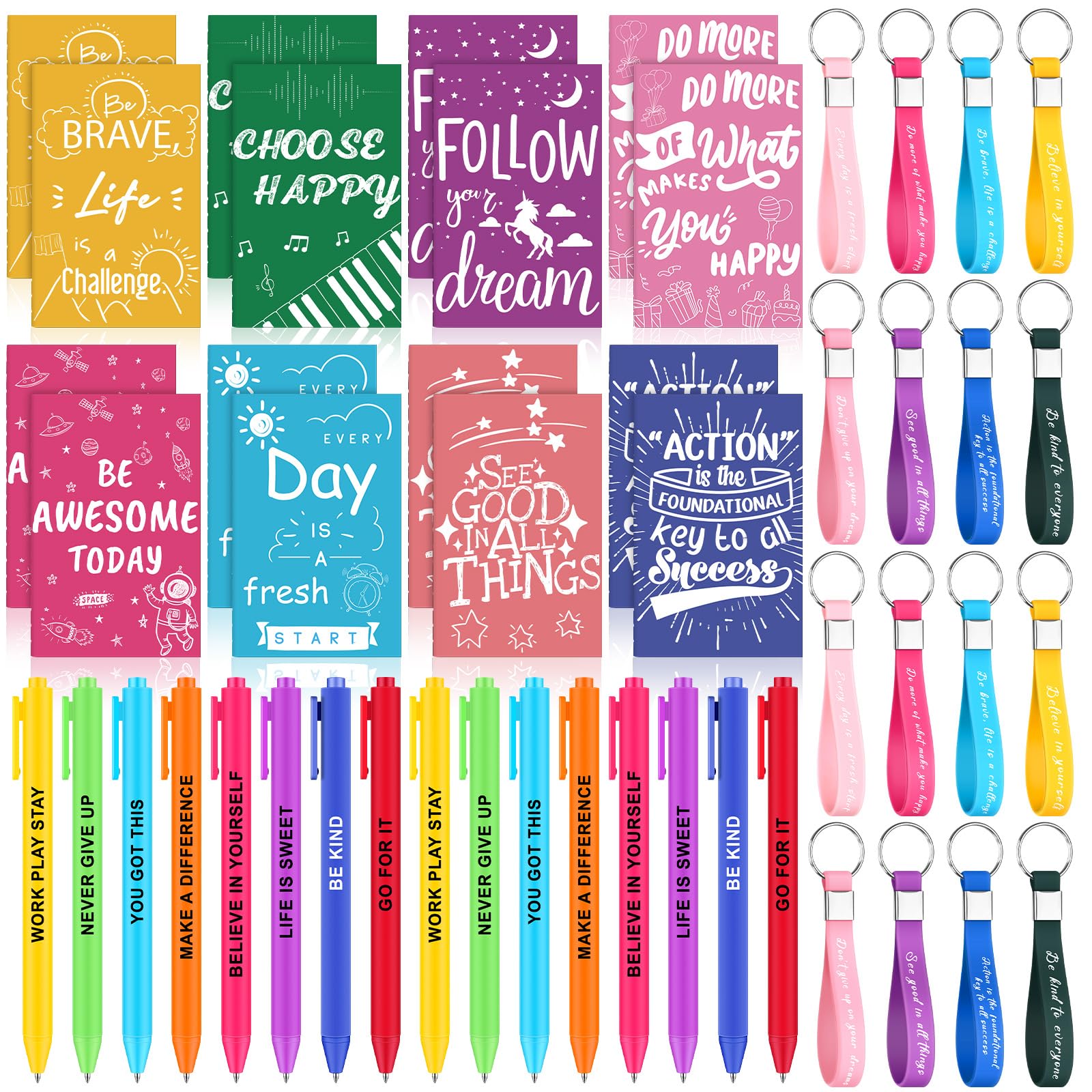 Hsei 24 Pcs Eployee Appreciation Gifts Quotes Pen Inspirational Ballpoint Pen Thank You Gift - View #2