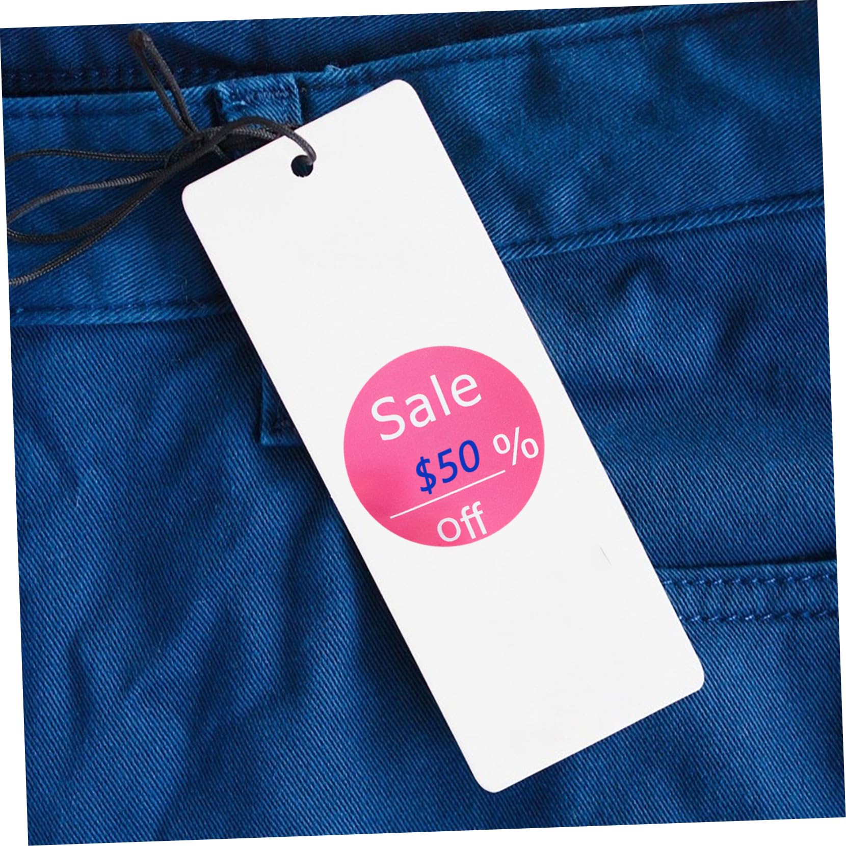 Artibetter 5 Rollos Pegatina redonda extraíble plano redondo etiquetas pequeño pegatinas para precios de joyería de negocios adhesiva redonda Papel Rosado