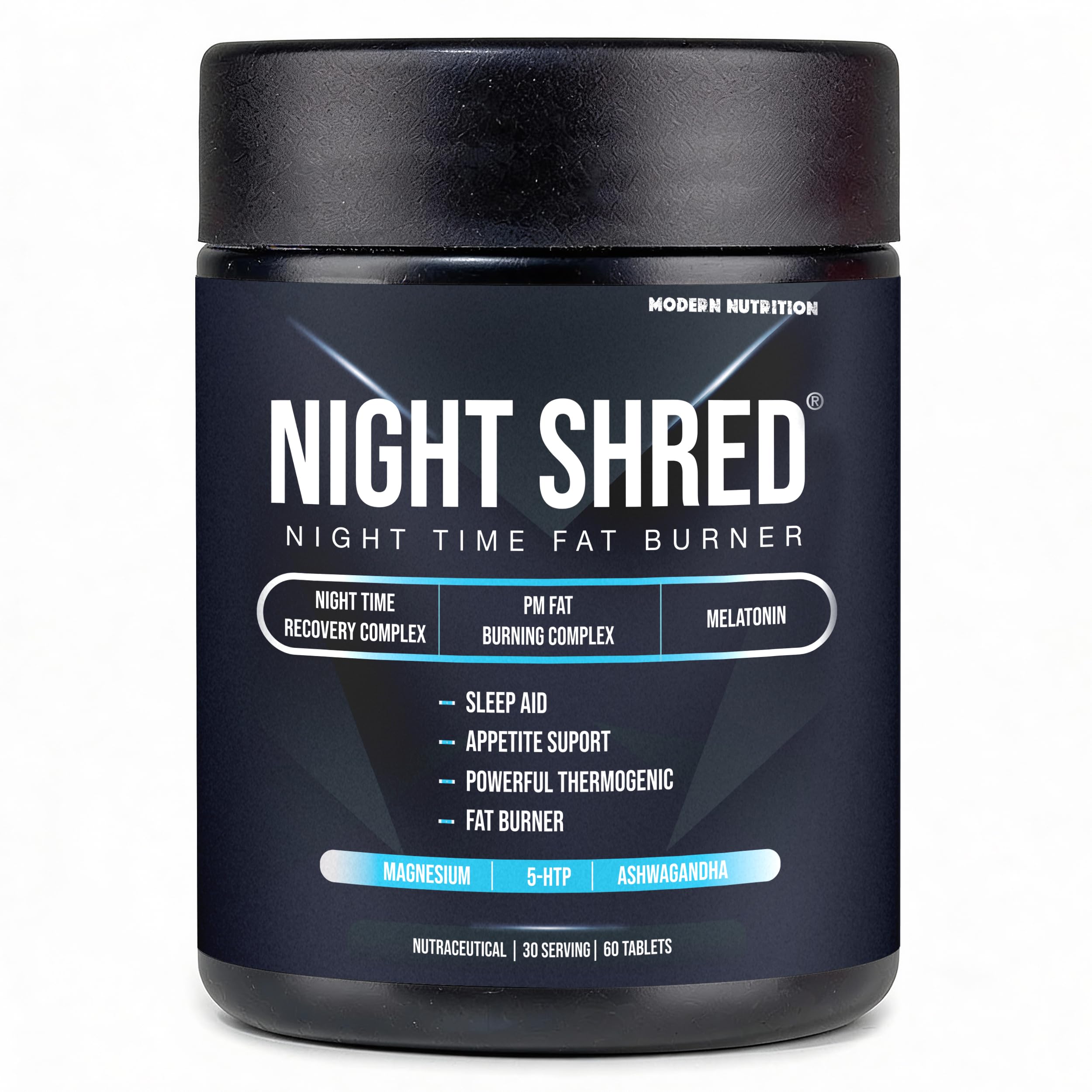 Advanced Night Time Fat Burner for Men Women | Natural Sleep | Appetite Suppressant | Powerful Thermogenic | Weight Loss Supplement | Belly Fat Burner for Men Women | Hydroxycut | CLA | L-Carnitine | Melatonin 5mg | Ashwagandha | 60 Tab-image-20