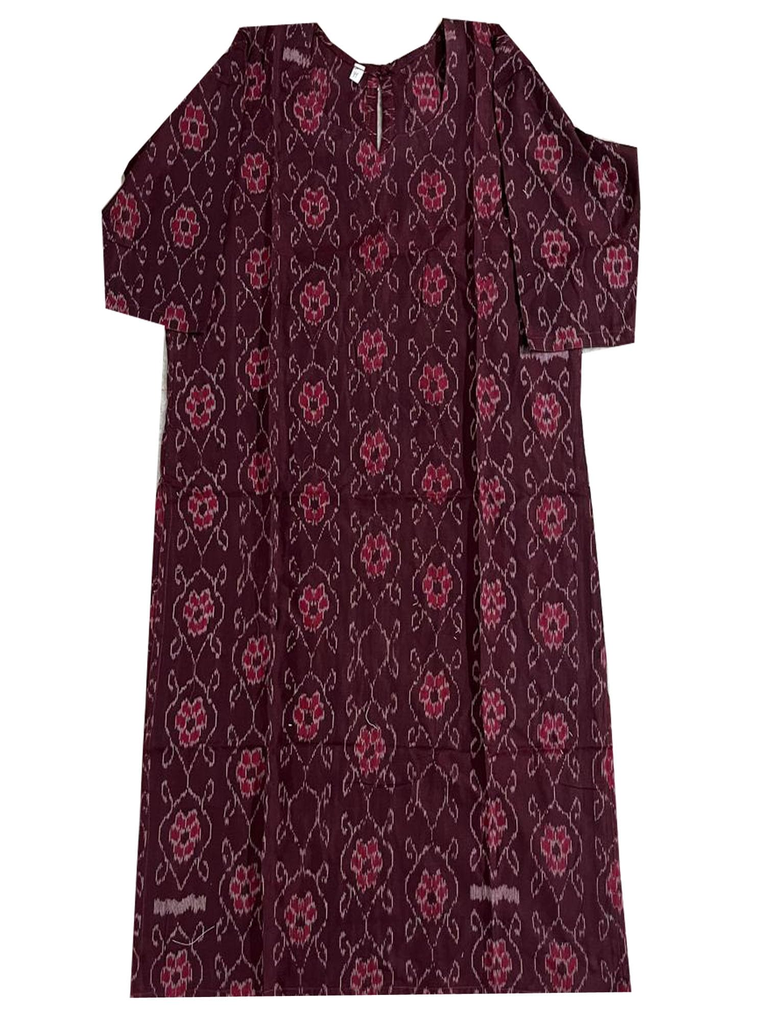 apolee Odisha Handloom Sambalpuri Cotton Kurti for Women-picture-23