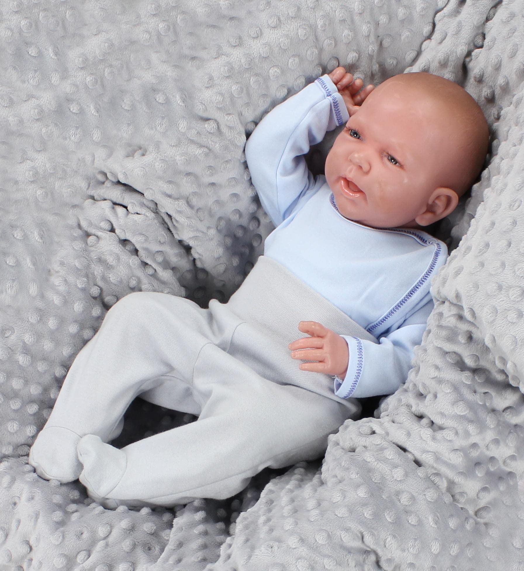 TupTam Gilet Cache-cœur à Manches Longues Bébé, Lot de 5