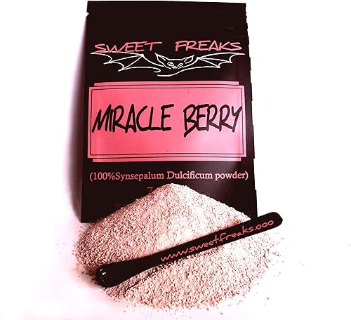 Polvo 100% orgánico Miracle Berry (Synsepalum Dulcificum).