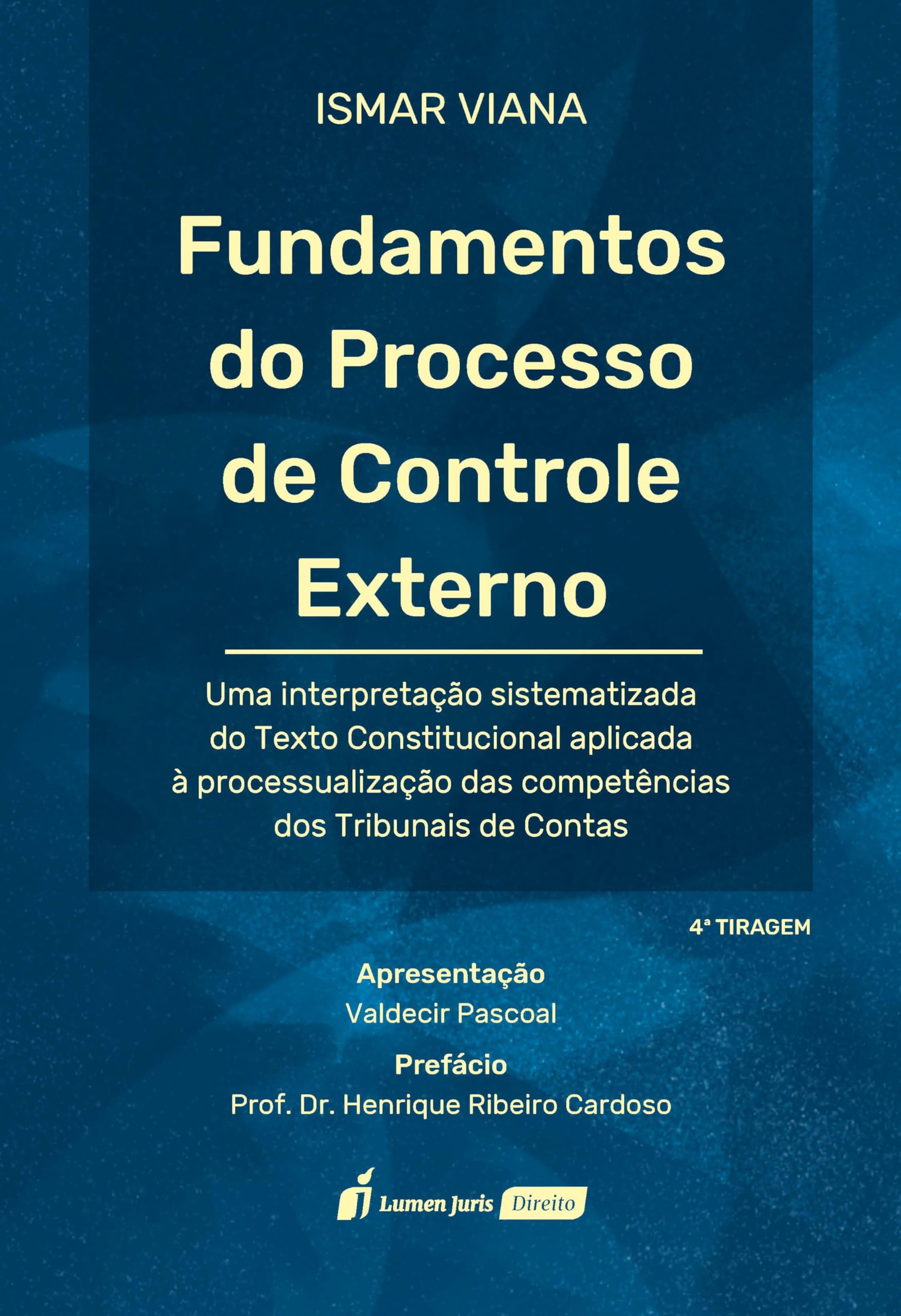 Capa de Fundamentos Do Processo De Controle Externo – 4ª Tiraegem - 2025