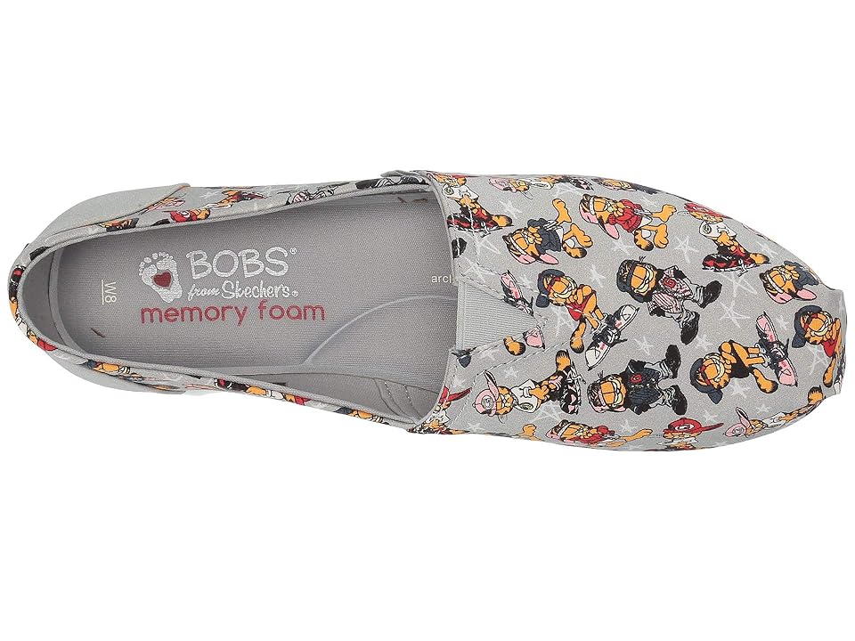 

BOBS from SKECHERS Bobs Plush - Hey Batta Batta (Gray Multi) Women's Shoes, Brown