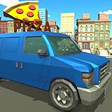 Pizza delivery boy Driving simulation