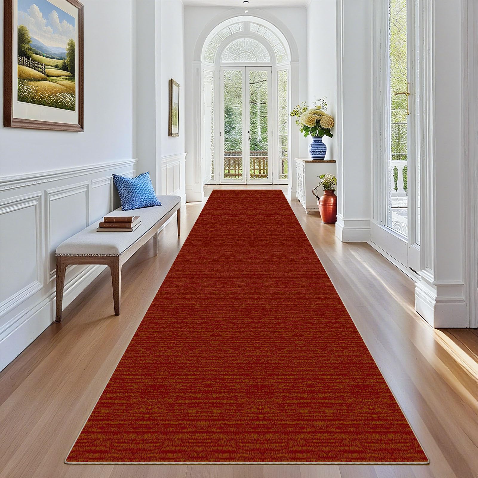 Dywanik kuchenny Antypoślizgowy zmywalny 120 x 200 cm Dywan Długi korytarz Dywan Wejście Wewnętrzne