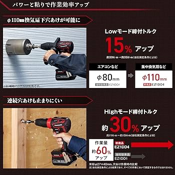 Amazon | パナソニック(Panasonic) 電動ドリルドライバー 本体