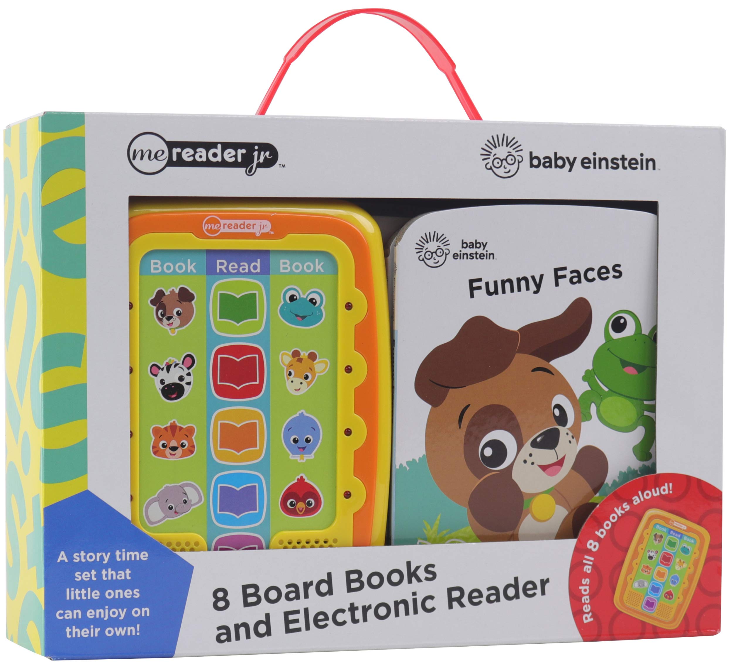 Baby Einstein Electronic Me Reader Jr. 8 Sound Book Library - PI Kids: Me Reader Jr: 8 Board Books and Electronic Reader