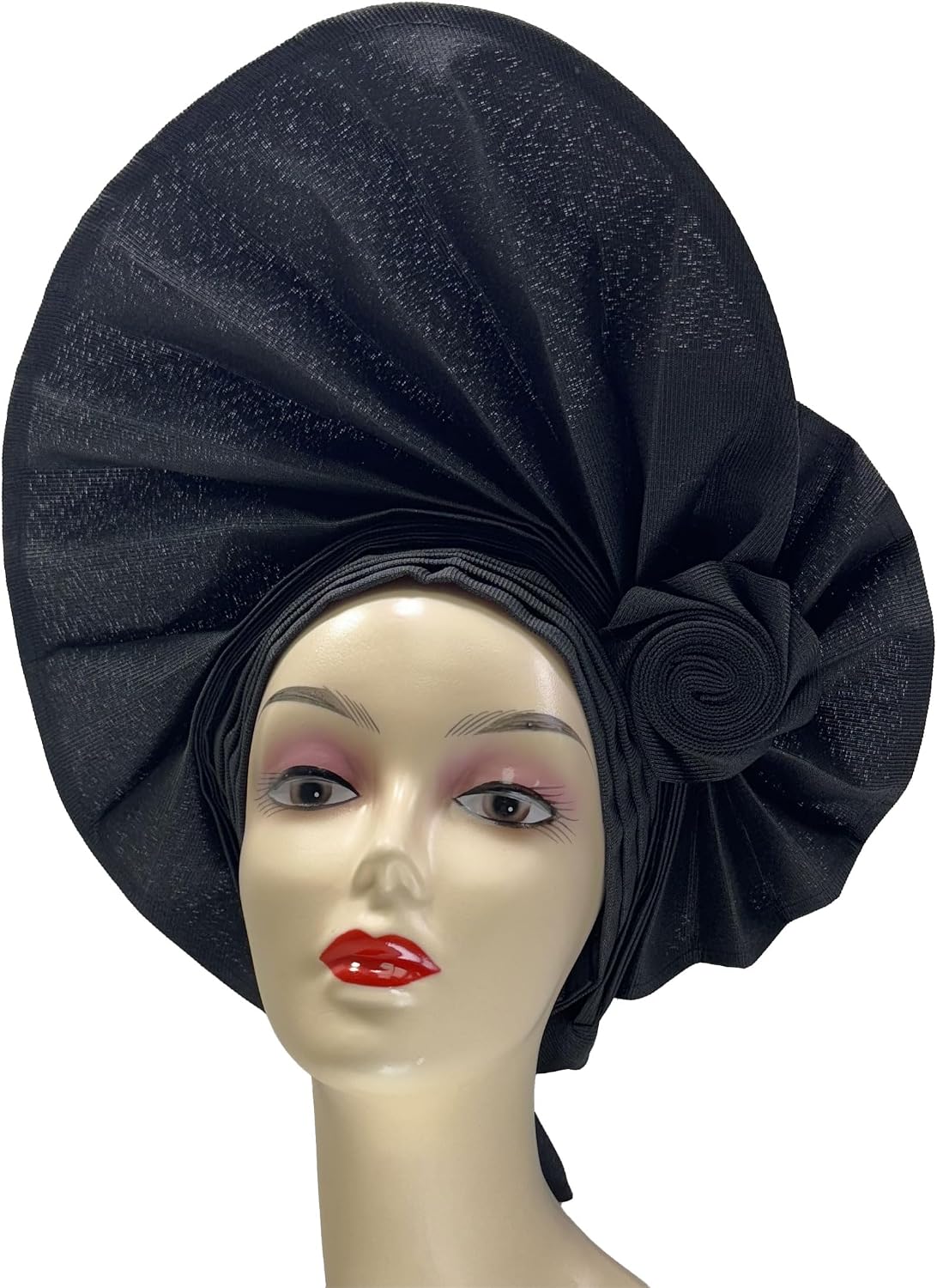 Luxury Nigerian Headtie Already Made African Headties Women Headbands Turban Cap Auto Gele Headgear 18025