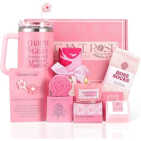 Birthday Gifts for Women Self Care Gift - Get Well Soon Gift Christmas Gifts - Rose...