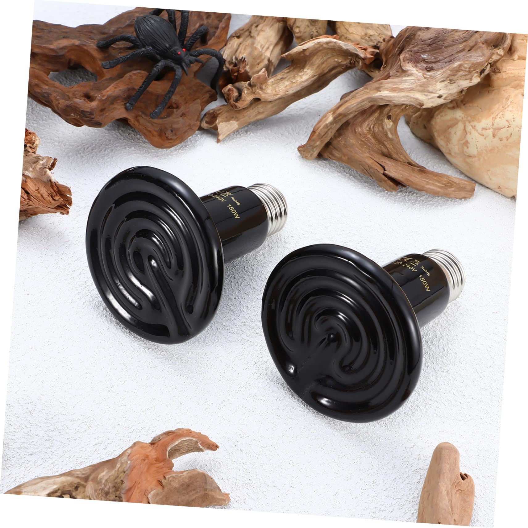 3 Szt Grzewcze Do Terrarium Grzewcze Dla Zwierząt Emitery Ciepła Dla Gadów Lampa Grzewcza Dla Jaszczurek Lampa Grzewcza Dla Gadów Żarówki Do Lamp Grzewczych Dla