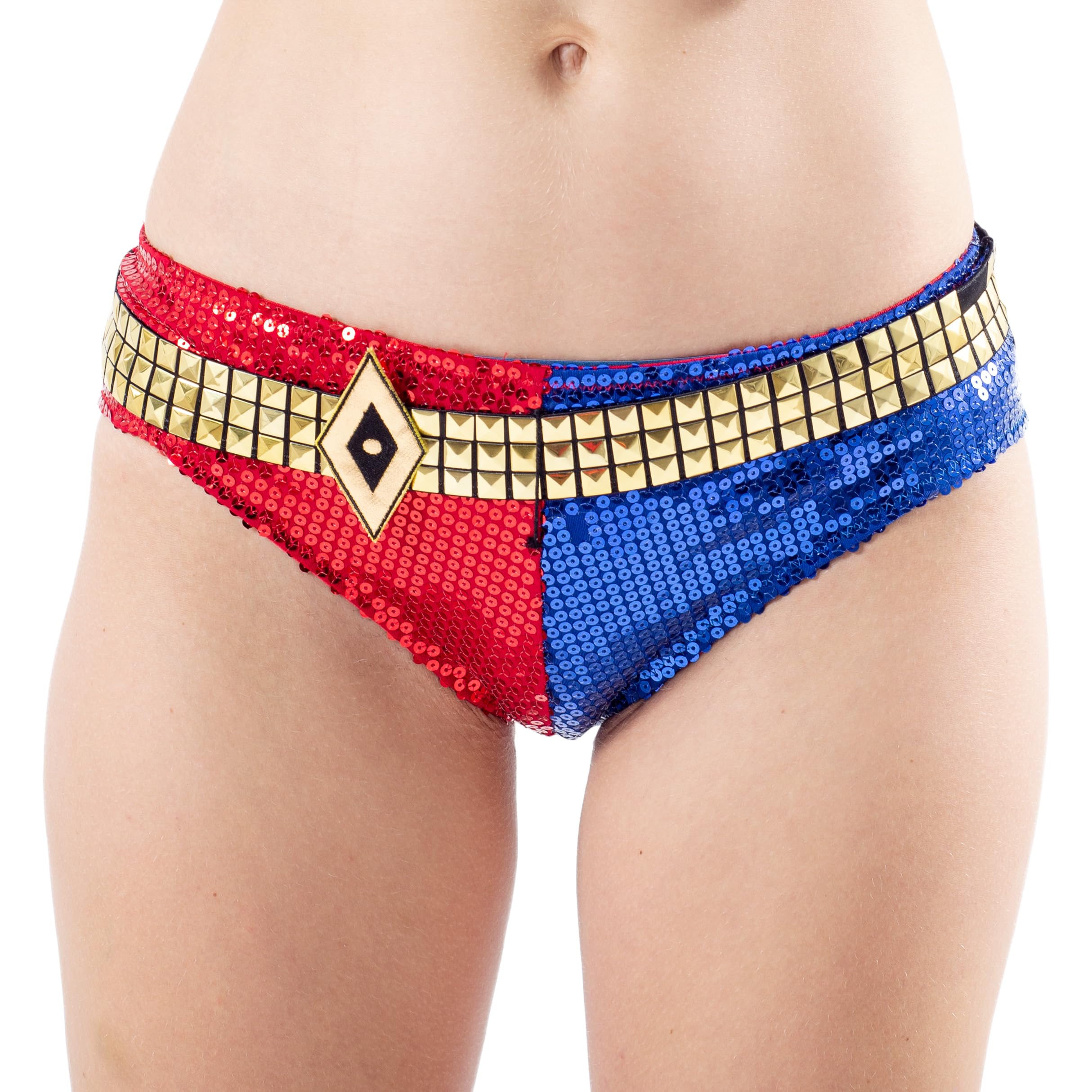 COCO BRANDS Suicide Squad Harley Quinn Shorts Panties Halloween Costume Cosplay Multicolor