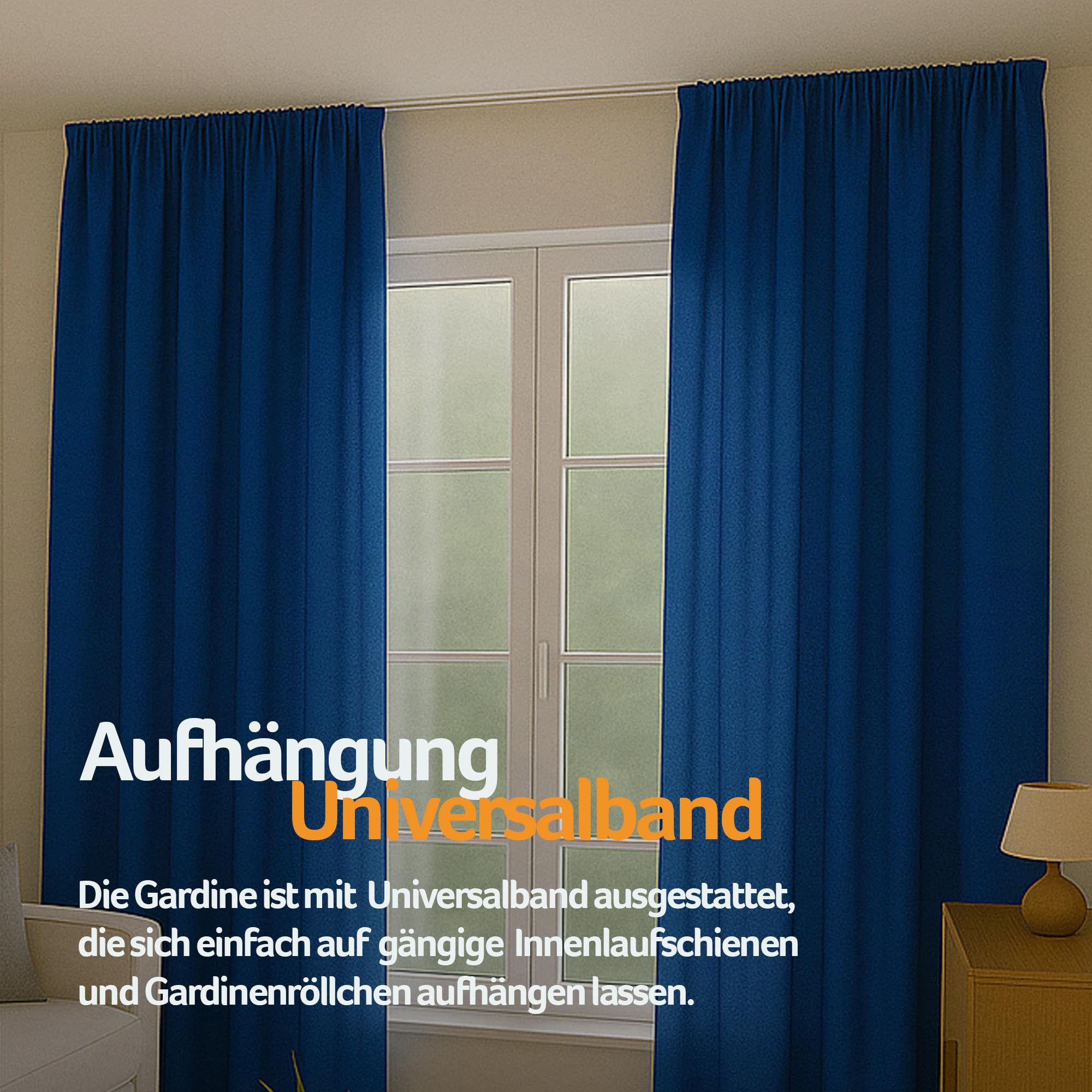 Bestlivings Tenda opaca (140x245cm / 1 pezzo) Tenda unita (Turchese) con nastro arricciato/nastro universale, tenda decorativa per finestra, balcone - Pannello decorativo