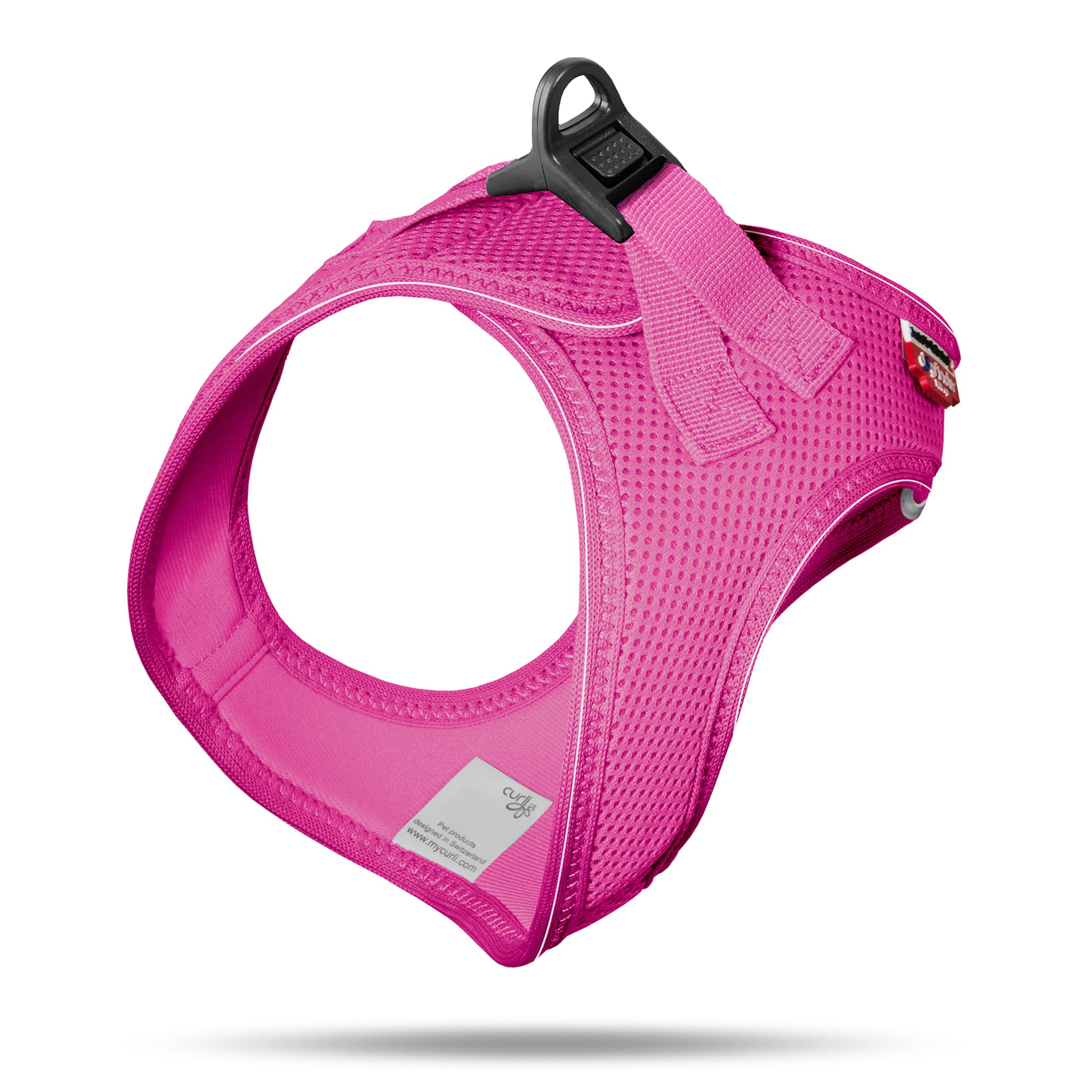 Vest Harness D-Ring Buckle Fuchsia L - Image 3