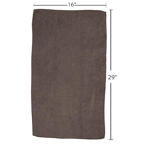 Miniatura 5 de toallas con Duraguard Softees, paquete de 10, Chocolate