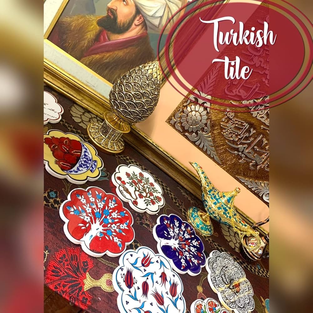 トルコアーティストのハンドメイドタイル大サイズ トルコアーティストのハンドメイドタイル大サイズ THEモザイク