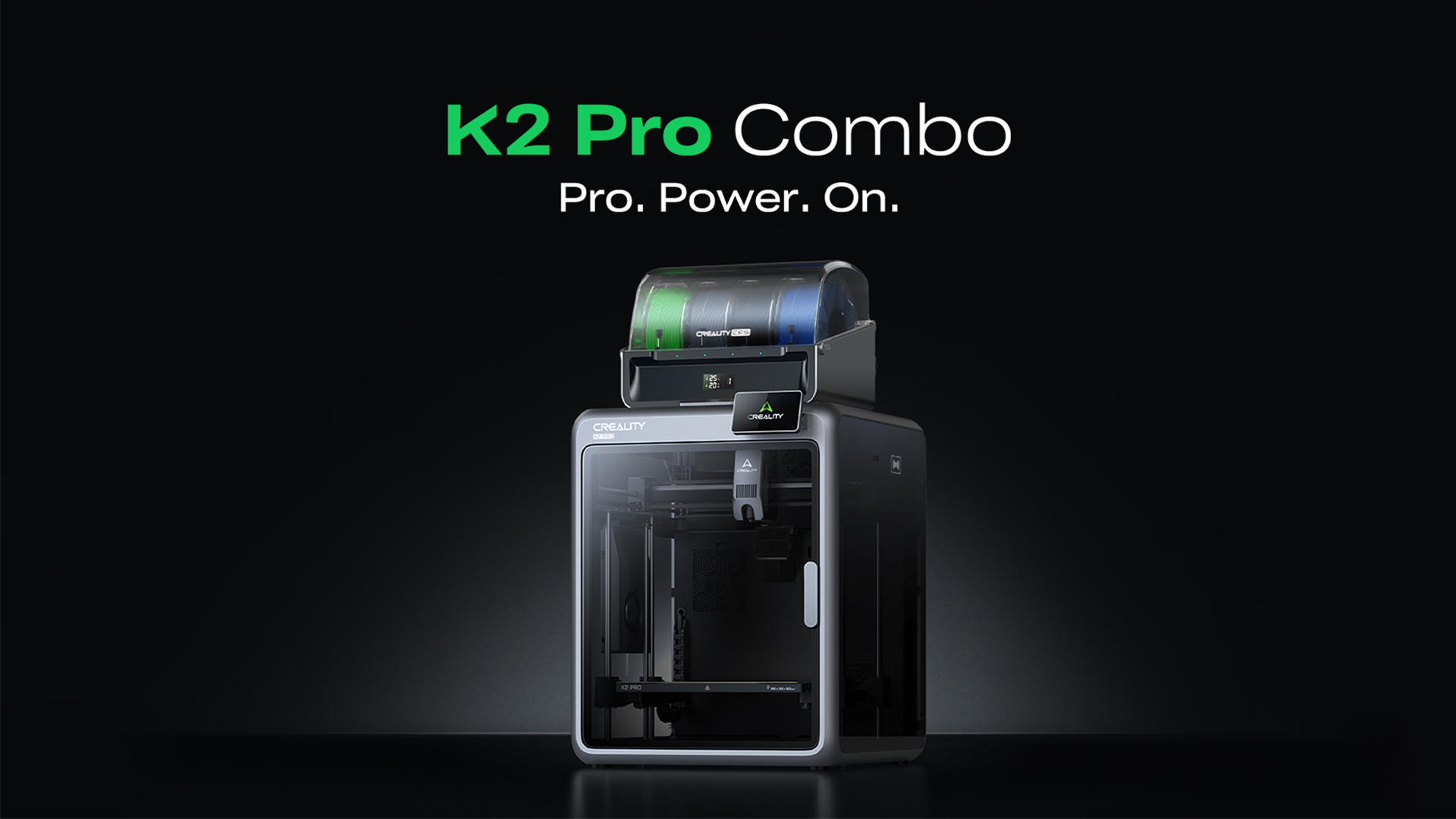 Creality K2 Pro Combo (A) 3D Printer, Multicolor Color Printing