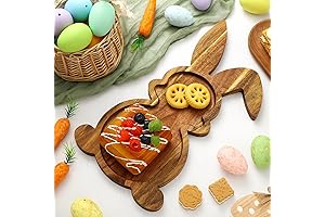 Rustic Easter Bunny Plates: The Perfect Setting for a Hoppy Celebration