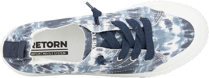 TRETORN Women's Meg Slip-On Sneaker, Deep Navy, 8.5 M US