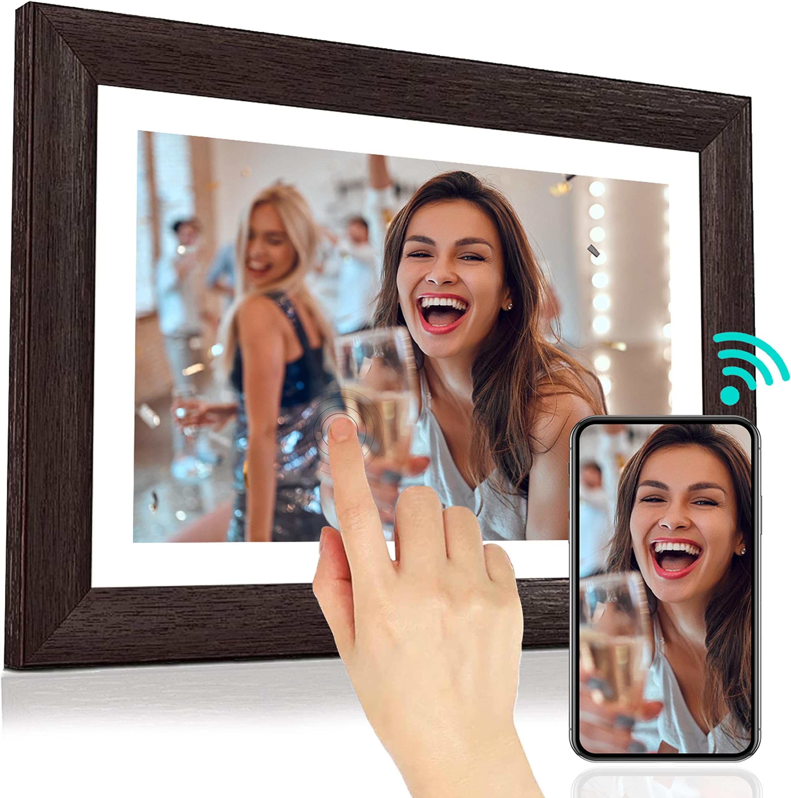 Skylight Frame 10 inch Wifi Digital Picture Frame, Email Photos From