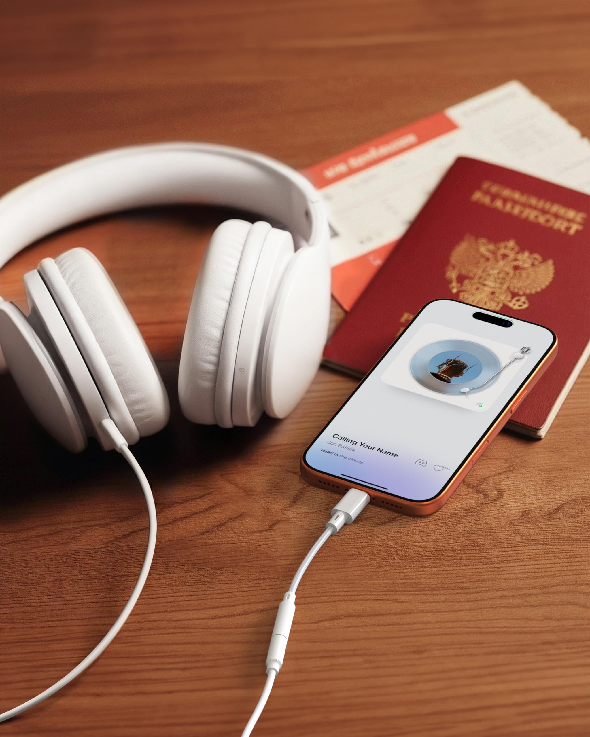 LERTOSEN USB Typ C auf 3,5 mm Buchse Kopfhöreranschluss-Adapter, (2 Stück) USB C auf Aux Audio Dongle Kabel, kompatibel mit iPhone 15 Pro Max 15 Pro 15 Plus, Galaxy S24 S23 S22 S21 Ultra, iPad Pro,