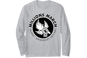 Millions March Against Mandatory Vaccination Anti Movement T-Shirt