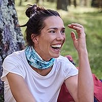 Vista 7 de BUFF Adult CoolNet UV Half Neck Gaiter, Headband & Winter Neck Warmer, Ski Mask & Balaclava, Solid & Patterned, One