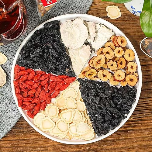 Miniatura 2 de Té de Ginseng Five Treasure, fórmula de té de riñón Ginseng Six Treasure Natural Detox para hombres y mujeres, té de hierbas chinas orgánicas,