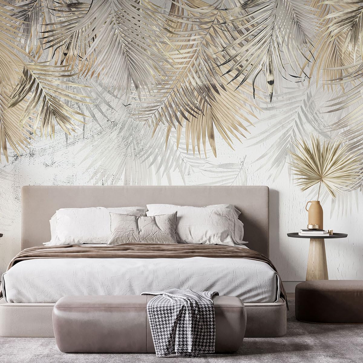 Panoramic Wallpaper Tropical Leaves 3617680644362 Width 195 cm Height 130 cm