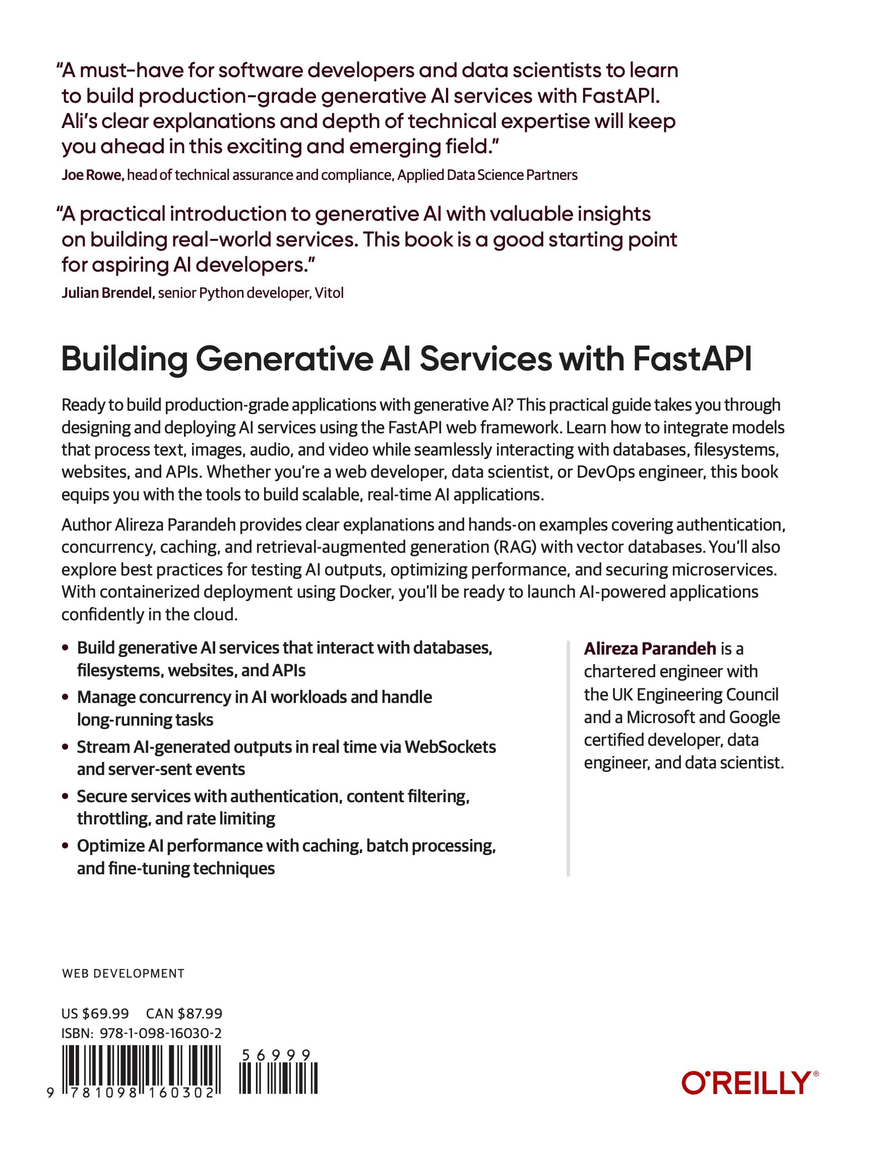 Building Generative AI Services with Fastapi: A Practical Approach to Developing Context-Rich Generative AI Applications