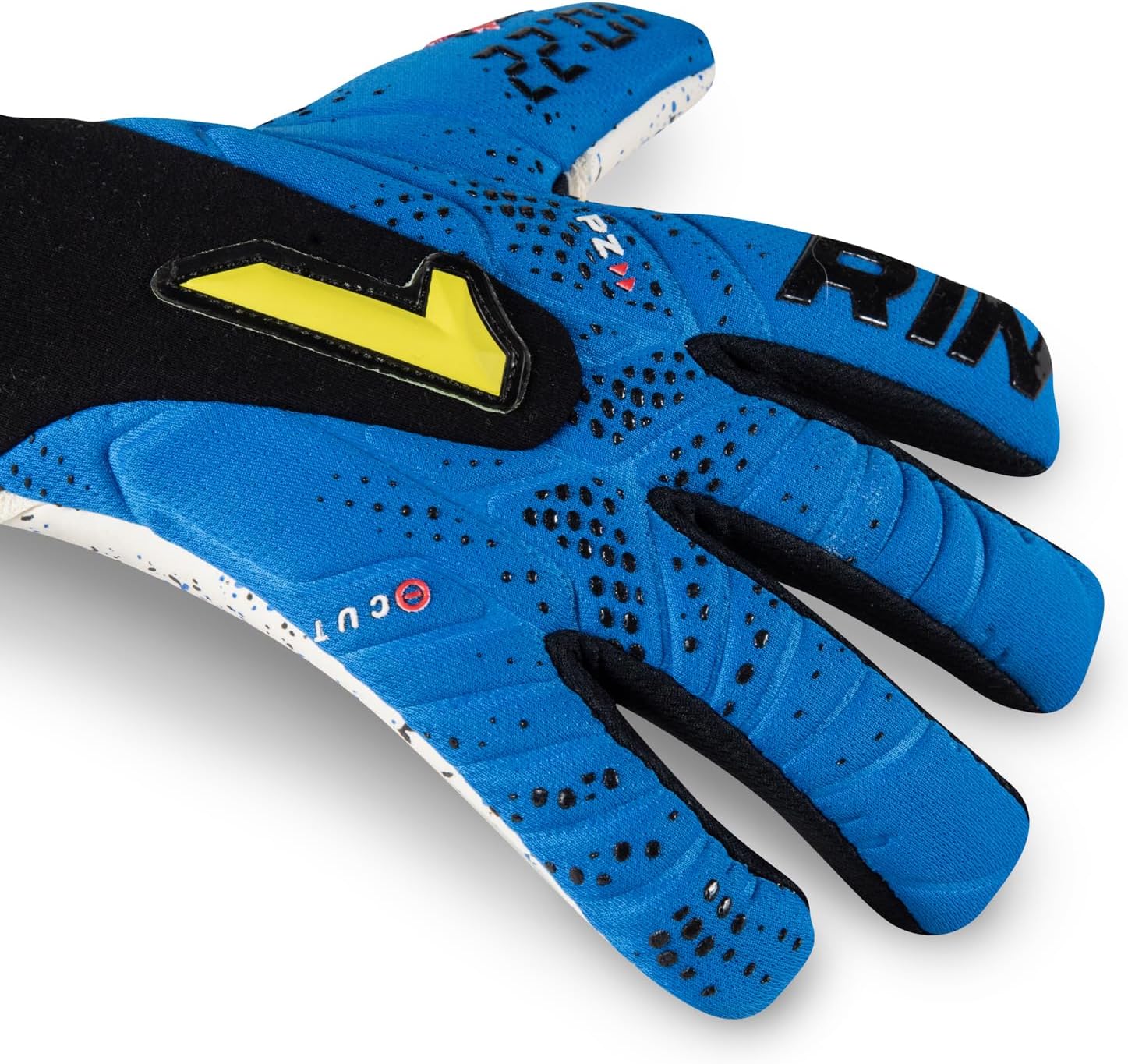 Rinat Kronos 10:22 Turf Spines Goalkeeper Glove – Finger Protection Goalie Gloves with HGP+ Latex Palm, Negative Cut for Secure Fit, Breathable Backhand, Flexible Closureless Wristband