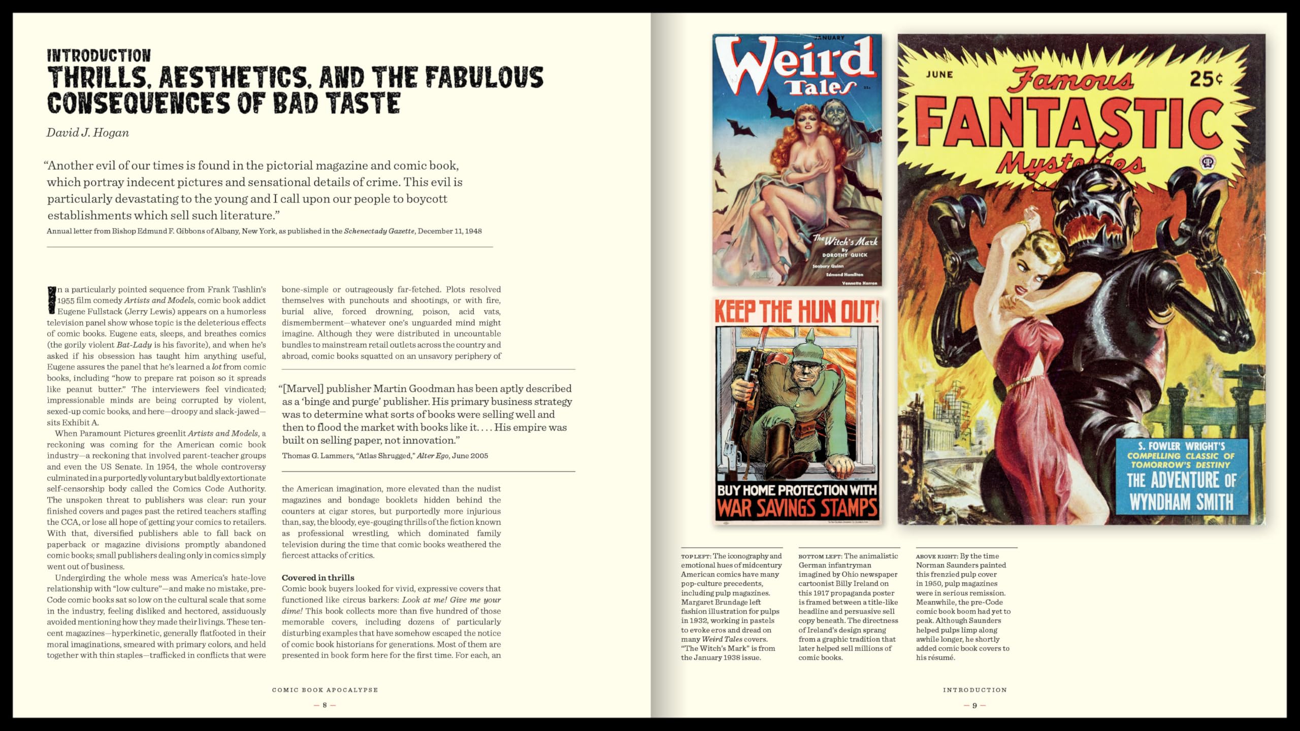 Comic Book Apocalypse!: The Death of Pre-Code Comics and Why It Happened, 1940-1955