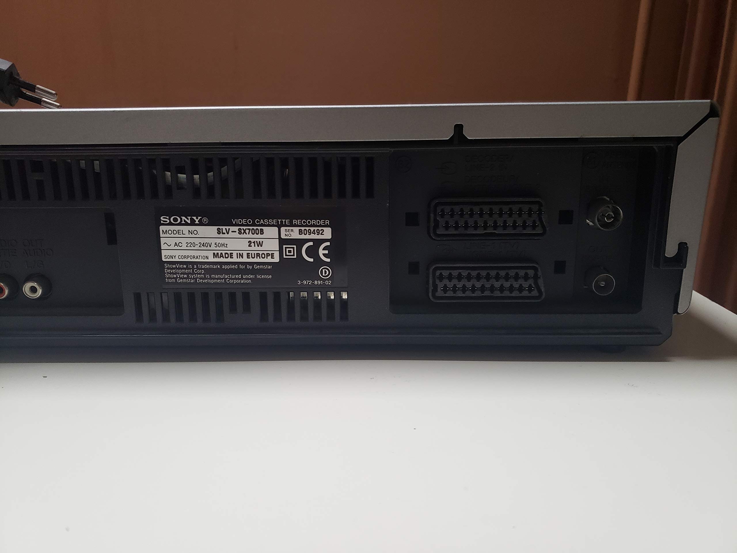 Sony SLV-SX 700 4 - Reproductor de vídeo VHS