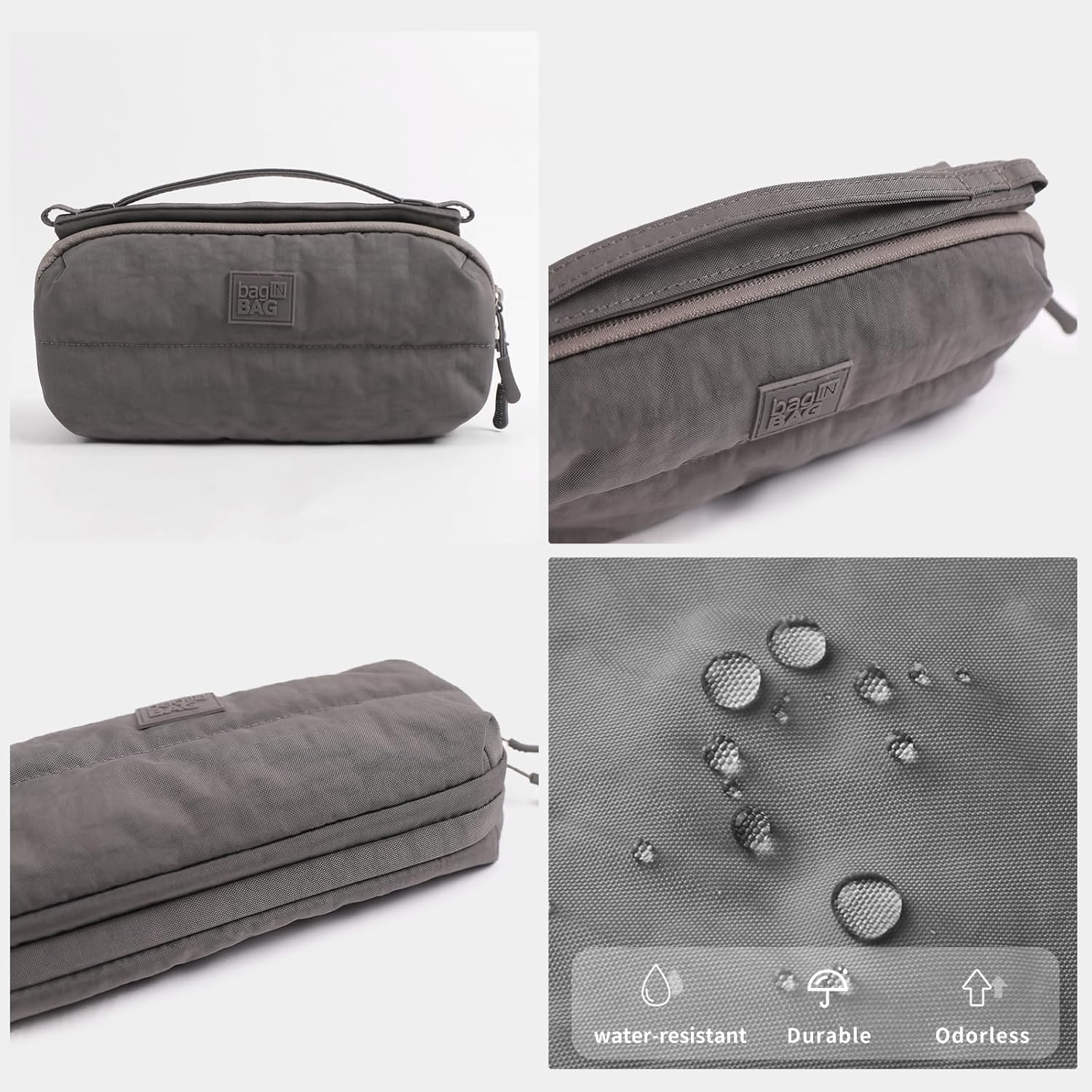 Sling Bag for Men/Women,Lightweight Nylon Travel Essential with Detachable Cord,Fanny Pack Crossbody Shoulder