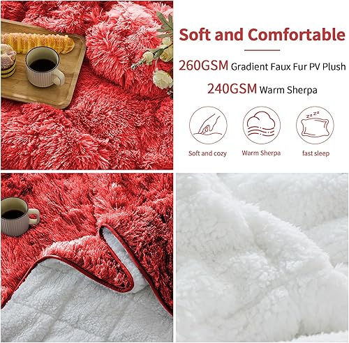 Vista 18 de yescool - Manta con peso, 10 libras, fresca, transpirable, con cuentas de cristal prémium, lavable a máquina, para dormir, 90-110 libras, 41 x 60