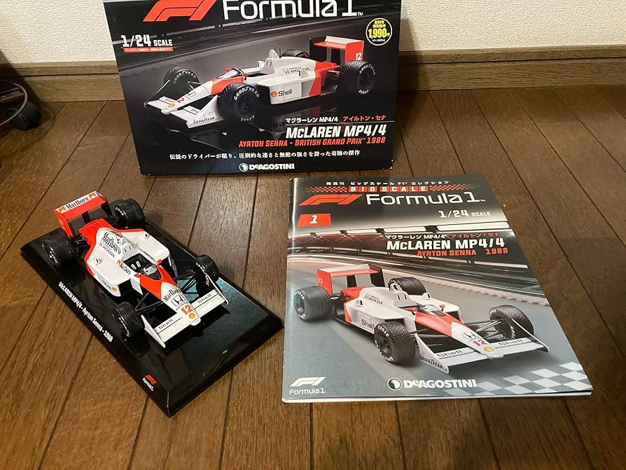ロータスと2台セット　マルボロ仕様ビッグスケールF1コレクション　マクラーレン マルボロ仕様 ビッグスケールF1コレクション マクラーレン MP4/4