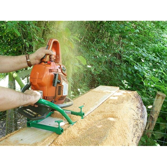 Buy CHAINSAW MILL planking lumber boards milling vertical cut wood