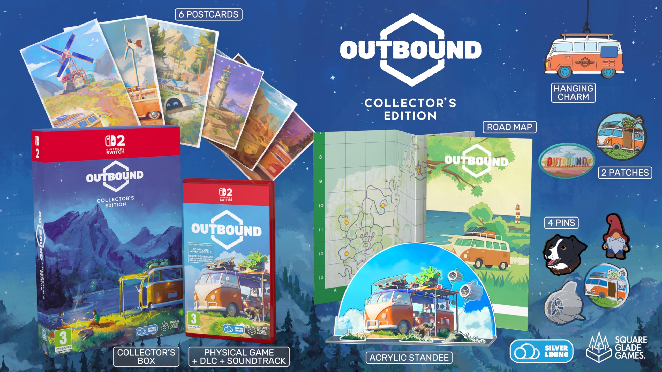 Outbound Collector's Edition Nintendo Switch 2 + School Bus Adventures DLC