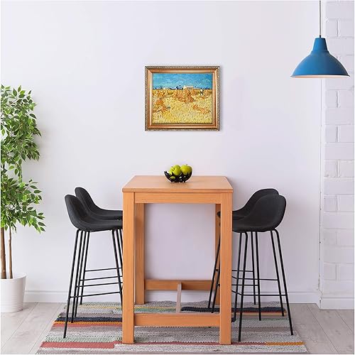 Miniatura 200 de A&T ARTWORK The Starry Night de Vincent Van Gogh. Tamaño del marco: 36 x 30 pulgadas, tamaño de la imagen: 30 x 24 pulgadas, reproducciones clásicas