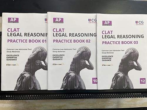 CLAT Legal Reasoning - Set of 3 Practice Books on Law of Contracts, Law of Torts, Constitutional Law and Criminal Law